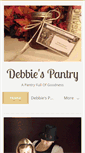 Mobile Screenshot of debbiespantry.com